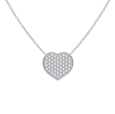 18&quot; długość łańcucha okrągły cięcie diament 925 srebrny złoty wisiorek