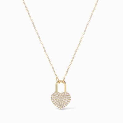 Trendy Złoty 925 Sterling Silver Heart Medallion Charm Pendant Necklace