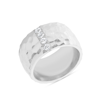 Wielkość 6 - Wielkość 10 Mens Eternity Band 18K Złote Pierścienie z mosiądzu