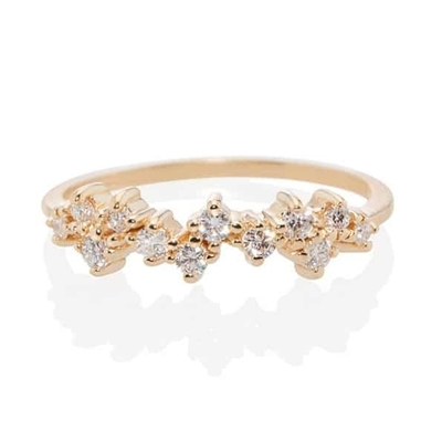 925 Srebrny biżuteria z prądem Mini Clear CZ Band Rings for Women Sterling