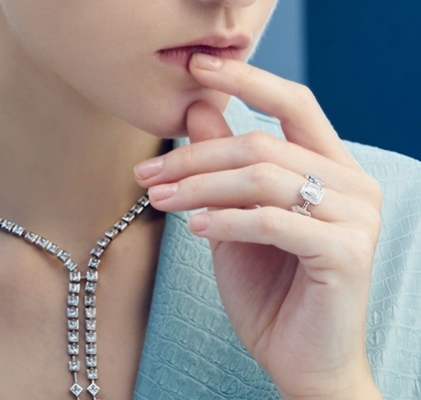 Szmaragd Biały CZ Kobiety Eternity Band Baguette 18K złoto 925 Sterling srebrne pierścienie