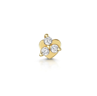 OEM Constella Stud Kolczyki 925 18k Białe Złoto Stud Kolczyki