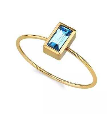 14K Złoto Wpłynęte Kryształowe Pierścień Z Zirkonia OEM Pierścień Rhinestone
