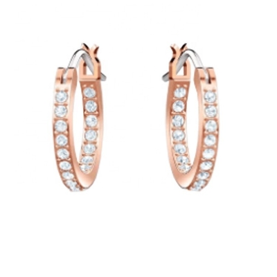 Elegantne kolczyki Błękitne Białe Cz 925 Srebrne Kolczyki Dangle Hoop Dla Kobiet