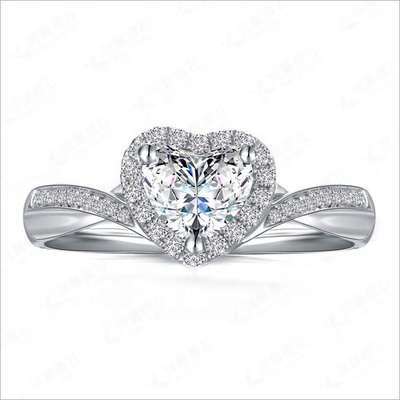 Serce Delicate Weeding Rings 925 Sterling Silver Jewelry for Women Modne akcesoria