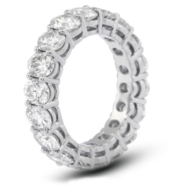 925 srebra szterlingu 4 mm CZ Eternity Band Ring Eco-Friendly