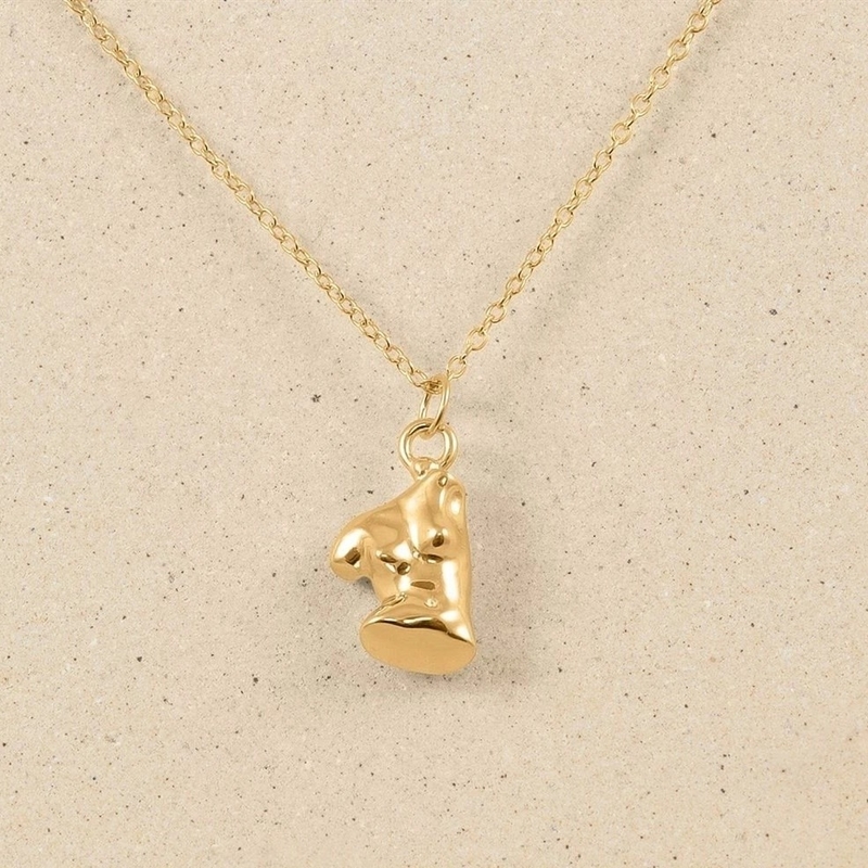 Venus Womanhood 18K Złote 925 Sterling Srebro Wypełnione Naszyjnik Na imprezę