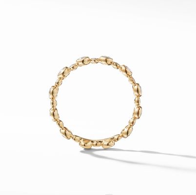 Klasyki Zirkon Eternity Band Złote biżuteria US rozmiar 10 Jasny pierścionek CZ