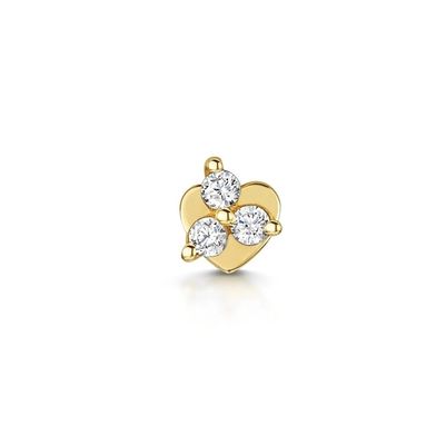 OEM Constella Stud Kolczyki 925 18k Białe Złoto Stud Kolczyki