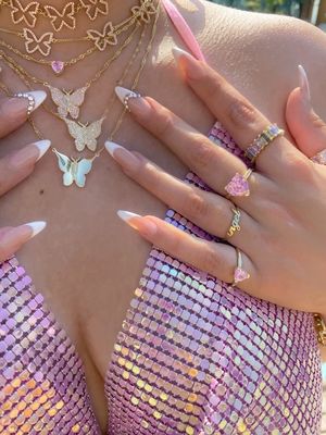 Złoty pierścionek z imieniem anioła dla kobiet ręcznie wykonany Glitter 925 Sterling Silver Modern N/A