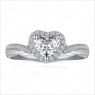 Serce Delicate Weeding Rings 925 Sterling Silver Jewelry for Women Modne akcesoria