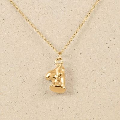 Venus Womanhood 18K Złote 925 Sterling Srebro Wypełnione Naszyjnik Na imprezę