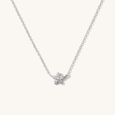 Kobiety OEM / ODM 925 Sterling Silver Naszyjnik bez głównego kamienia