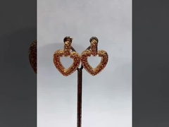 serdeczne kolczyki kolczyki