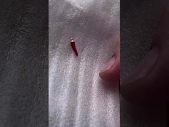 Pierścionki z różową emalią ze srebra próby 925 i 18-karatowego złota dla kobiet i dziewcząt